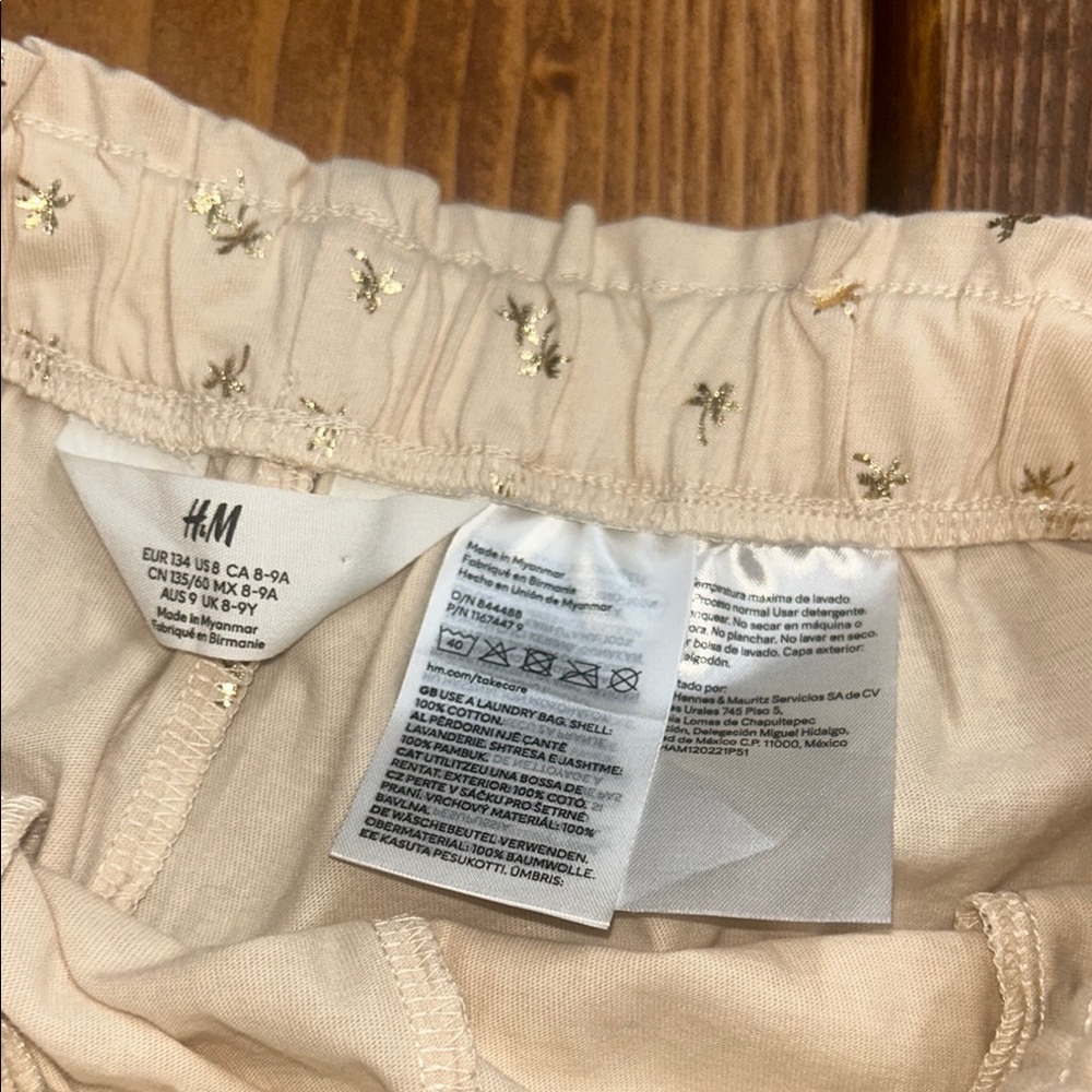 H&M girls paperbag patterned shorts - Picture 5 of 5